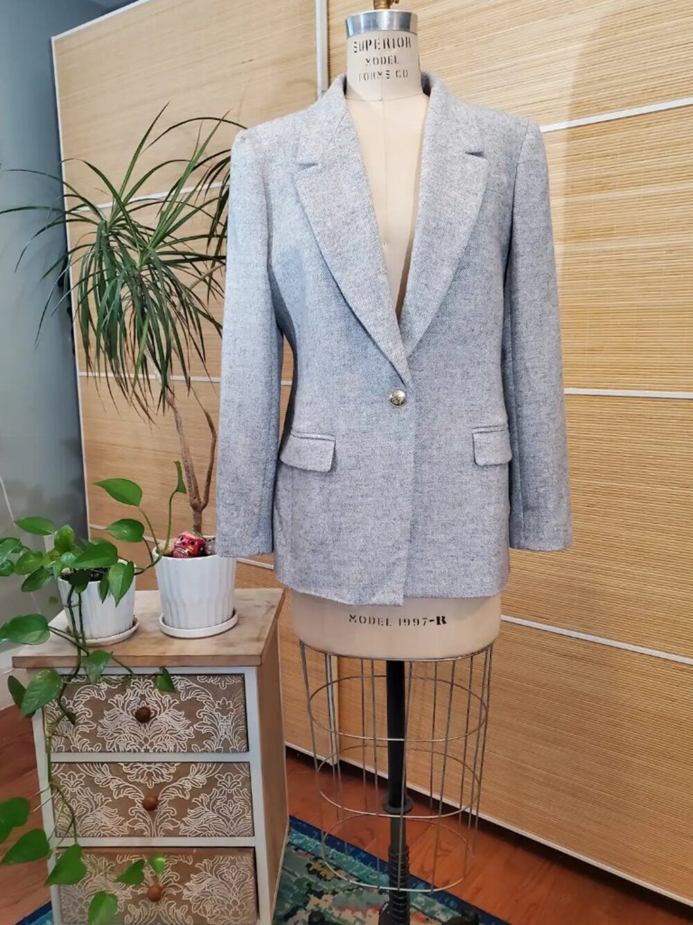 Never Worn J. Crew Willa Blazer in Shetland Herringbone SAMPLE size 6
